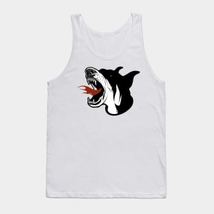 Doberman's hellish head Tank Top